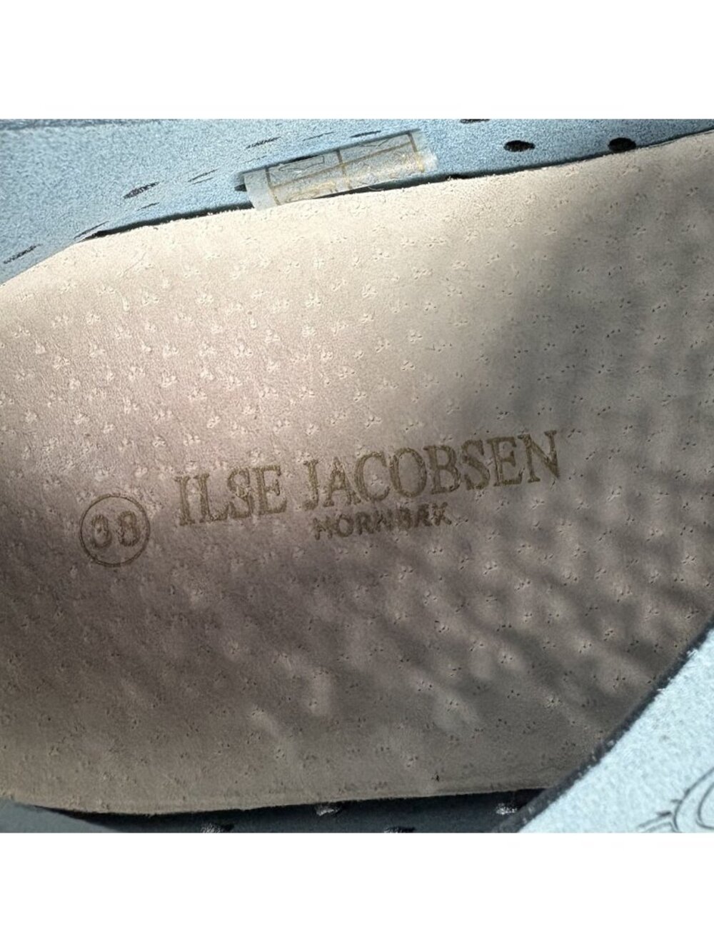 ILSE JACOBSEN Womens Size 38/US 7.5-8 Blue Tulip Platform Sneaker Shoes - Picture 9 of 9